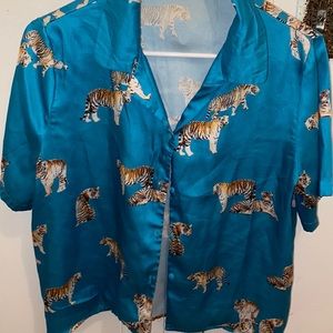 Blue Tiger Shirt